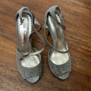 Lulu Townsend sparkly heels - size 8